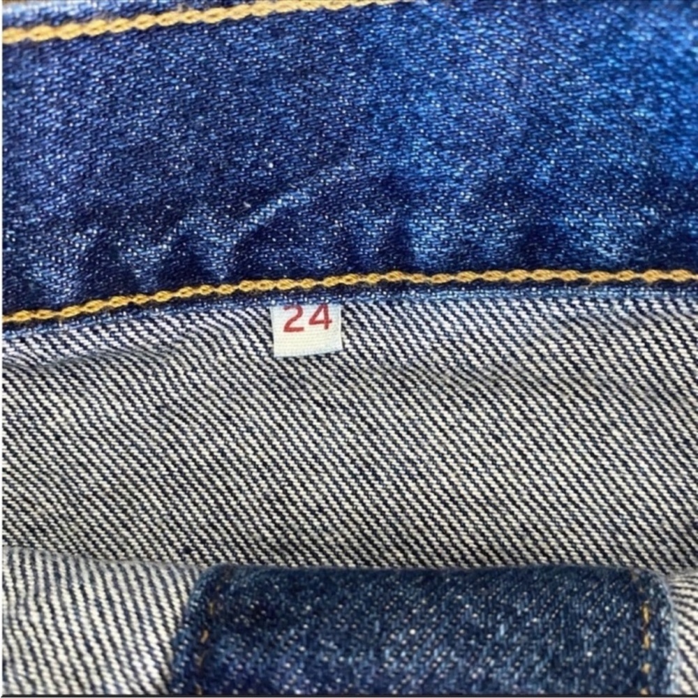 Levi's high rise button front denim skirt - Picture 8 of 8